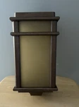 Feiss Outdoor Wall Sconce OL3403CB-LED Speckled Matte Brown Bronze. Fixed Price $99.00.