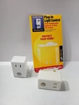 Amertac Plug-in Light Control Timer 300W Incandescent Dusk To Dawn White CL11. Fixed Price $12.99.