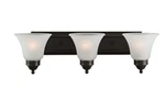 Sea Gull Lighting Linwood Bath Vanity Heirloom Bronze 44237-782. Fixed Price $45.00.