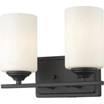 Z-lite 435-2V-BRZ Bordeaux Light 11.38 Inch Bronze Vanity Wall. Fixed Price $78.40.