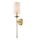 Z-lite Roseto Wall Sconce Light ZWS44403RBS 807-1S-RB, Rubbed Brass. Fixed Price $79.99.