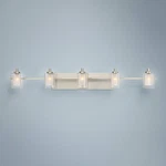 Quoizel Kolt 42" Wide Brushed Nickel Led Bath Light. Fixed Price $439.99.