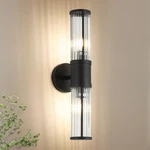 Ecobrt 19.7" Modern Bathroom Wall Sconce Light Fixture, BLACK-19.69IN,. Fixed Price $127.39.