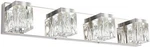 Modern Light Bathroom Vanity 24.8" Crystal Glass Fixture. Fixed Price $79.99.