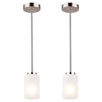 Eietonte 1LIGHT Mini Pendant Fixtures, Industrial Chandelier Hanging Ce.... Fixed Price $124.04.