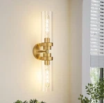 Emak Brushed Gold Vanity Lights For BATHROOM,22 Fixtures. Fixed Price $39.99.