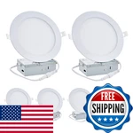 Eosmile 6 Pack Inch Led Recessed DIMMABLE,5CCT 2700K-5000K Daylight, 11. Fixed Price $64.01.