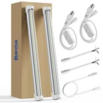 Barrina 5000K 1.5FT Led Shop Light, 3450LM, 25W, T8 Under Cabinet Lighting, W.... Fixed Price $33.60.