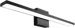 24" Modern Led Black Vanity Light - 20W Frosted Aluminum, 6000K Cool White. Fixed Price $99.99.