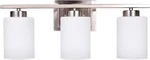 E26 Bathroom Lighting Fixture Over Mirror, 3-LIGHT Vanity. Fixed Price $39.99.