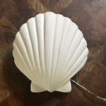 Justice Design CER-3730 Scallop Shell 1991 Beach Light Fixture Clay. Fixed Price $116.55.