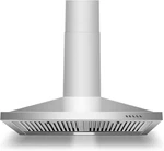 30" Stainless Steel Wall Mount Range Hood With Led Light & Baffle Filters. Fixed Price $216.99.