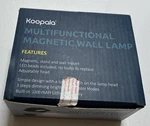 Koopala Wall Mounted Lamp With Rechargeable Battery Operated Usb. Fixed Price $25.00.