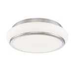 Eurofase Muir 1-LIGHT Large Led Flushmount, Satin Nickel/opal White 30141-018. Fixed Price $170.00.