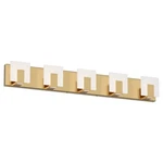 Aipsun Gold Bathroom Vanity Lighting Fixtures Modern Led 5 Lights,. Fixed Price $91.96.