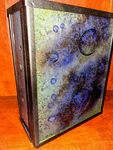 Wpt Design Artistic Glass Wall Sconce. Fixed Price $400.00.