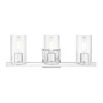Livex Clarion Light Vanity Sconce, Polished Chrome/clear 18033-05. Fixed Price $219.96.