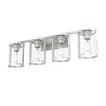Hunter Astwood 4 Light Vanity Bathroom Wall Fixture Modern Transitional. Fixed Price $299.99.