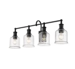 Z-lite 734-4V Bryant Light 32"W Bathroom Vanity Black. Fixed Price $117.93.