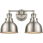 Atlas Lighting & Home WL11317-NK Haralson Bathroom Vanity Satin Nickel. Fixed Price $198.00.