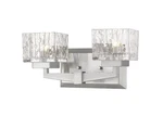 Z-lite 1927-2V Rubicon Light 14"W Vanity Nickel. Fixed Price $146.00.