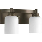 Progress Lighting P3057-20 2-LIGHT Bath And Vanity Fixture Antique Bronze. Fixed Price $19.99.