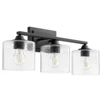 Quorum International 5202-3 Dakota Light 24"W Bathroom Vanity Noir. Fixed Price $191.00.