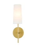Roseto EGBF54349 Theudosia Light 16" Tall Bathroom Sconce - Brass. Fixed Price $74.00.