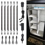 Led Safe Lighting Kit (6) 12 Inch Linkable Bars Motion Sensor Ul Power. Fixed Price $55.72.