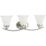 Progress Lighting P3192-09 Trinity Bathroom Vanity With Etched Gla. Fixed Price $50.92.