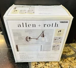 Allen + Roth Keala 6.49-IN 1-LIGHT Brushed Nickel Incandescent Wall Sconce. Fixed Price $79.88.