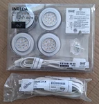Ikea Inreda 4 Piece Led Lights Set 101.921.07 W/ Driver And Ansluta Chord. Fixed Price $49.49.
