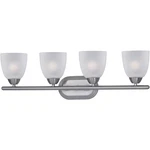Maxim Lighting 11314FTSN Axis Bathroom Vanity Satin Nickel. Fixed Price $102.00.