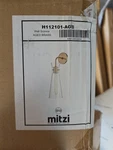 Hudson Lighting Wall Sconce Mitzi H112101-AGB. Fixed Price $79.99.