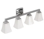Moen Voss YB5164CH Four Globe Vanity Bath Light - Chrome Read. Fixed Price $199.95.