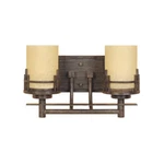 Designers Fountain Mission Ridge Light Bath Bar, Warm Mahogany 82102-WM. Fixed Price $190.32.
