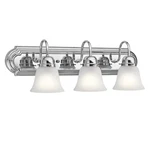 Kichler 24" 3-LIGHT Vanity Bath Chrome 5337CHS. Fixed Price $114.99.