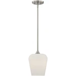 Savoy House Lighting 7-6036-1-SN Octave Pendant Satin Nickel. Fixed Price $188.00.