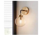Home Decorators Collection 1-LIGHT Matte Black And Antique Gold Wall Sconce. Fixed Price $22.43.