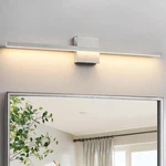 Kaisite 32 In. 1-LIGHT Brushed Nickel Led Vanity Bar Dimmable Bathroom. Fixed Price $40.80.