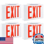Gruenlich Led Exit Sign Emergency Light Double Face And Back Up Batteries- Us. Fixed Price $116.76.