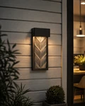 Signature Hardware Dilling 15" Led Outdoor Wall Sconce Bronze Chocolate. Fixed Price $114.99.
