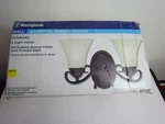 Westinghouse Lighting 03068 2 Wall Oil Rubbed Bronze Finish. Fixed Price $32.95.