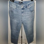 Hudson Jeans Ankle Straight Light Wash Denim Double Button Midrise Women's. Fixed Price $39.60.