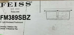 Feiss FM389SBZ 3-BULB Flush Mount Wall Sconce, Satin Bronze Finish. Fixed Price $279.99.