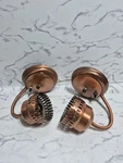 Pair Thomas Industries Gooseneck Wall Sconce Copper Hard Wired Fixture Vintage. Fixed Price $102.00.