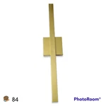 Craftthink Gold Bar, Flush Mount Led Wall Sconce 31.5", Warm Light. Fixed Price $22.49.
