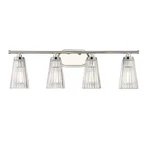 Savoy House 8-1745-4-109 Chantilly 4-LIGHT Bathroom Vanity In Polished. Fixed Price $328.00.