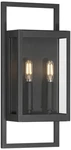 Possini Euro Jerry 16"H Sand Black 2LT Marine Grade Outdoor Wall Light. Fixed Price $179.99.