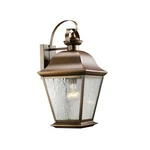 Kichler Lighting Mount Vernon Collection 1-LIGHT Olde Bronze Outdoor Wall. Fixed Price $482.95.